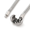 304 Stainless Steel Bracelets BJEW-M079-01P-02-3