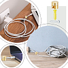 5 Boxs Aluminum with Plastic Anti-winding Wire Organizer FIND-HY0004-78-5