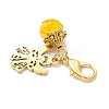 Tibetan Style Alloy Angel Pendant Decorations HJEW-JM03837-02-4