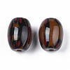 Two Tone Acrylic Beads OACR-S038-024-2