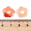 Gradient Color Transparent Acrylic Beads OACR-N137-49B-3