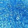 Transparent Colours Glass Seed Beads SEED-E001-T3x6mm-05-3