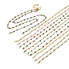 Brass Chain Necklace Making KK-K337-13G-1