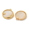 Brass Shell Pendants KK-N254-115G-2