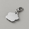 Zinc Alloy Enamel Glitter Powder Pendant Decoration HJEW-WH0001-14P-02-2