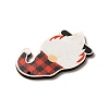 Christmas Single Face Printed Wood Big Pendants LS-WOOD-H102-01D-4