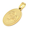Ion Plating(IP) 304 Stainless Steel Pendants STAS-B071-02A-08G-2