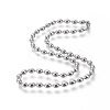 Non-Tarnish 304 Stainless Steel Beaded Necklaces NJEW-I238-05A-1