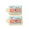 Printed Alloy Pendants AL-CBA7256-17A-G-1