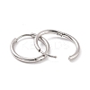 Non-Tarnish 304 Stainless Steel Huggie Hoop Earrings for Women LS-EJEW-F280-07C-P-2