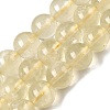 Natural Lemon Quartz(Heated) Beads Strands G-G286-A04-10mm-01-2