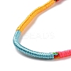 Polyester Braided String Cord Bracelet X-BJEW-I306-01B-2