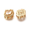 Brass Glass Beads KK-M318-46G-02-2