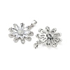 Brass Micro Pave Cubic Zirconia Pendants KK-S532-06P-2