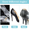 4Pcs 2 Styles Bowknot Alloy Crystal Rhinestone Shoe Decorations FIND-HS0002-07G-5