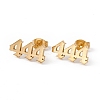 Number Earrings EJEW-F286-01A-G-1