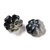 Dyed & Heated Gradient Color Glass Bead Cap GLAA-D307-01I-2