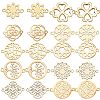 20Pcs 10 Styles 201 Stainless Steel Connector Charms FIND-SC0004-69-1