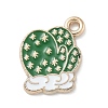 Christmas Alloy Enamel Pendants LS-ENAM-K074-01G-02-1