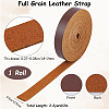 2M Flat AB Grade Cowhide Leather Cord AJEW-WH0479-73C-01-2