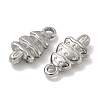Anti-Tarnish 304 Stainless Steel Pendants STAS-Q334-10P-2