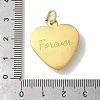 Ion Plating(IP) 304 Stainless Steel Pendants STAS-Z075-05G-3