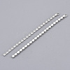 Brass Rhinestone Cup Chains Tassel Big Pendants KK-R129-10S-2