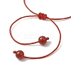 3Pcs 3 Colors Independence Day Glass Seed Beads Braided Bead Bracelets BJEW-MZ00179-5