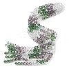 Transparent Gradient Color Glass Beads Strands GLAA-F131-01C-09-1