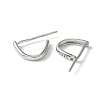 Anti-Tarnish 925 Sterling Silver Ice Pick Pinch Bails STER-L057-079B-4