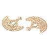 Long-Lasting Plated Brass Chandelier Component Links KK-K336-36KCG-2
