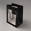 Rectangle Paper Gift Bags with Rope Handles ABAG-WH0035-064B-1
