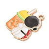 Alloy with Enamel Pendants AL-CBA9CD2-01E-2