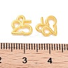 Rack Plating Alloy Pendants PALLOY-S190-06G-03-3