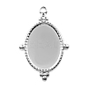 Non-Tarnish 304 Stainless Steel Pendant Cabochon Setting PW-WGAAEF3-01-1
