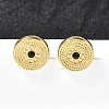 304 Stainless Steel Stud Earrings EJEW-F361-11G-1