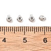 SHEGRACE Brass Crimp Beads XGRPCH004-189P-3