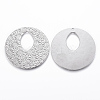 Non-Tarnish 304 Stainless Steel Pendants LS-STAS-H416-51P-2