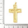 Brass Micro Pave Cubic Zirconia Pendants KK-U053-17G-01-3