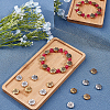 48Pcs 2 Colors Tibetan Style Alloy Beads FIND-CA0003-07-4