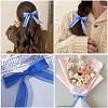 1Roll Solid Color Organza Ribbons ORIB-CY0001-02B-4