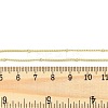 Rack Plating Brass Satellite Chain Necklaces for Women NJEW-H049-01G-5