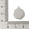 304 Stainless Steel Pendants STAS-B074-08P-02-3