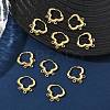 SHEGRACE Brass Hoop Earrings Findings XGR0156G-93G-4