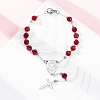 304 Stainless Steel Link Chain Bracelets BJEW-A032-07P-02-1