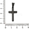 Ion Plating(IP) 304 Stainless Steel Pendants STAS-H389-13B-3