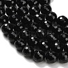 Natural Black Onyx Beads Strands G-C280-B01-10mm-4