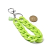 Acrylic Curb Chain Keychain KEYC-JKC00632-05-2