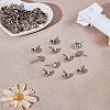 60Pcs Iron Round Head Nails CABI-LP0001-02P-1