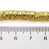 Electroplated Natural Lava Rock Beads Strands G-I360-A01-01-4